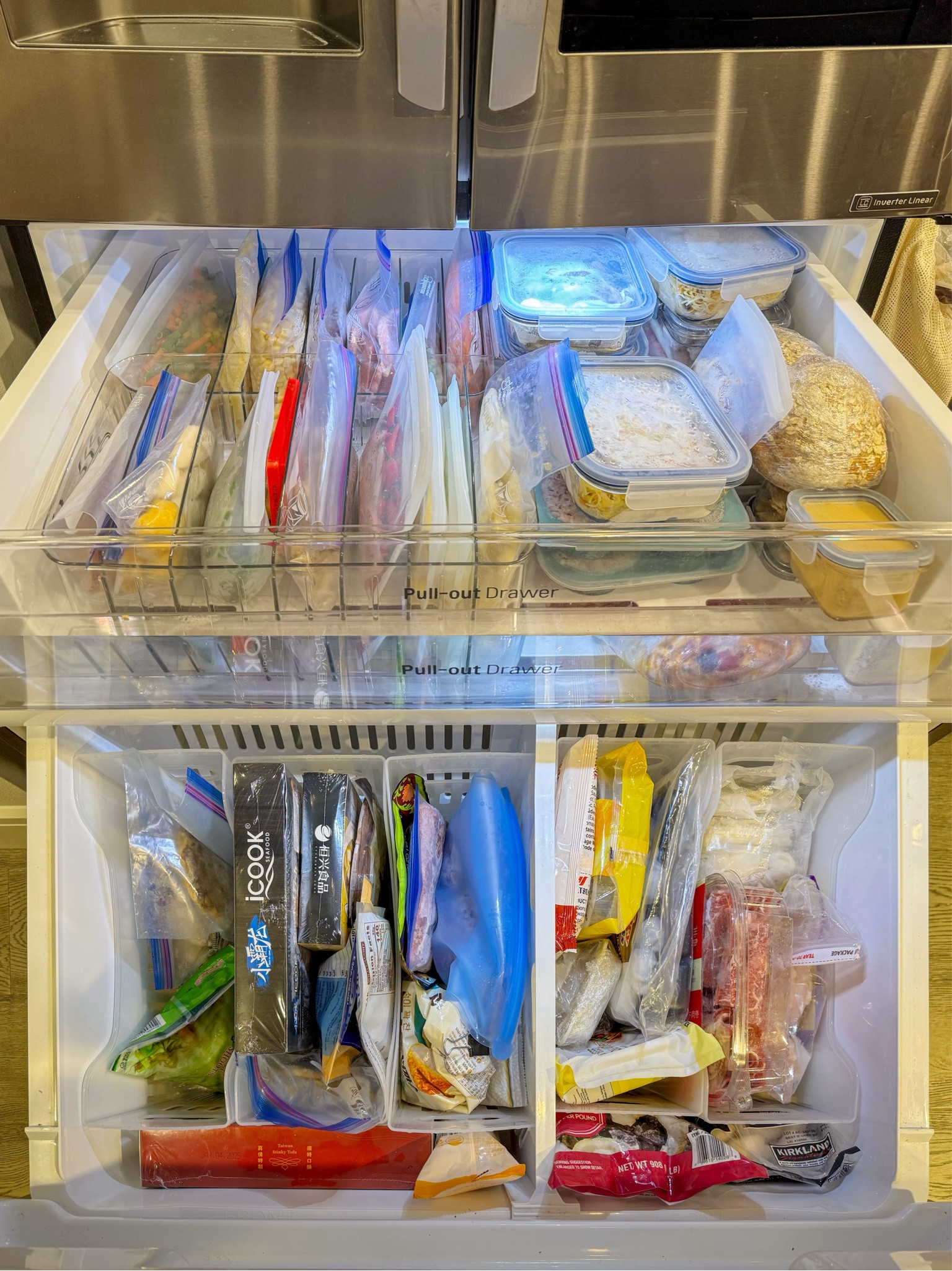 Finally got my freezer cleaned and organized. 

#LTKHome