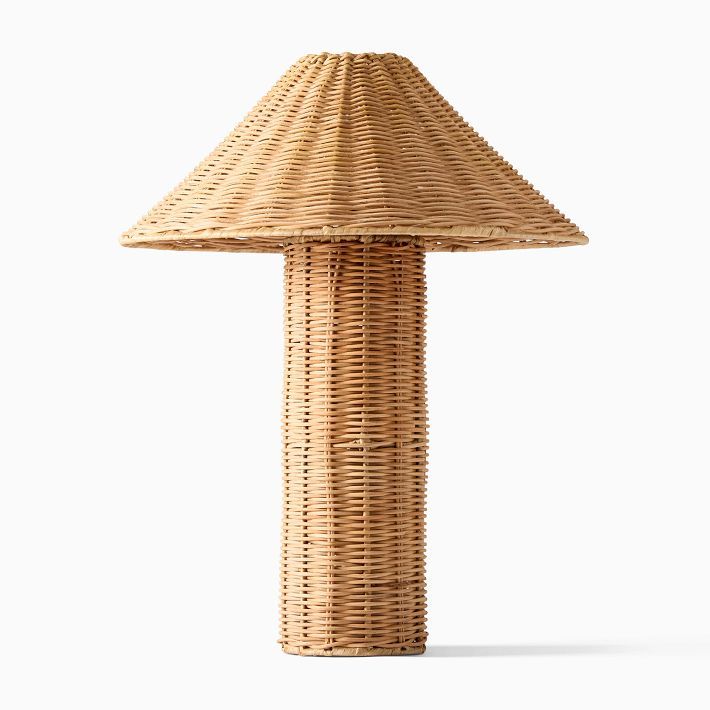 Amelia Woven Table Lamp (25") | West Elm (US)