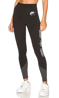 Nike NSW Air Legging in Black from Revolve.com | Revolve Clothing (Global)