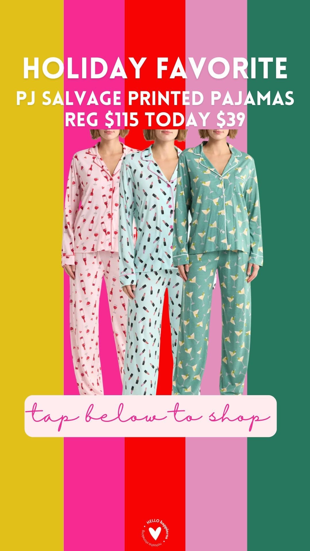 holiday favorite | printed pajamas $39 

#LTKSaleAlert #LTKHoliday #LTKGiftGuide