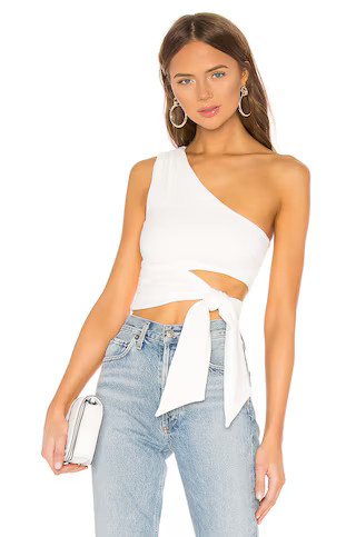 Lovers and Friends Winona Top in White from Revolve.com | Revolve Clothing (Global)