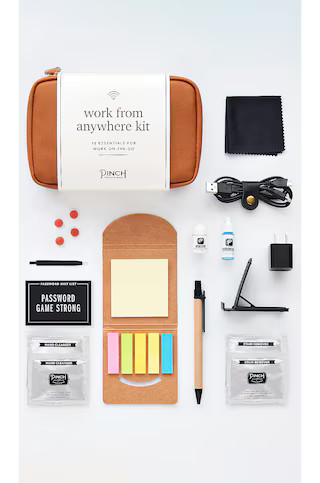 Pinch Provisions Work From Anywhere Kit in Cognac from Revolve.com | Revolve Clothing (Global)