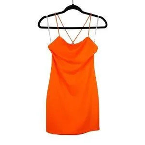 superdown Revolve Darrah Cami Dress in Neon Orange Medium | Poshmark