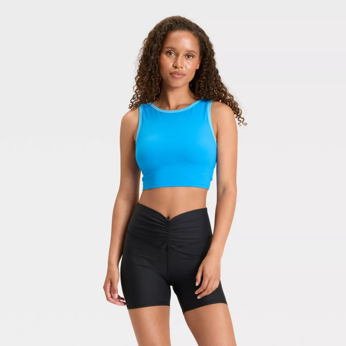 Women's Contrast Longline Sports Bra - JoyLab™ | Target