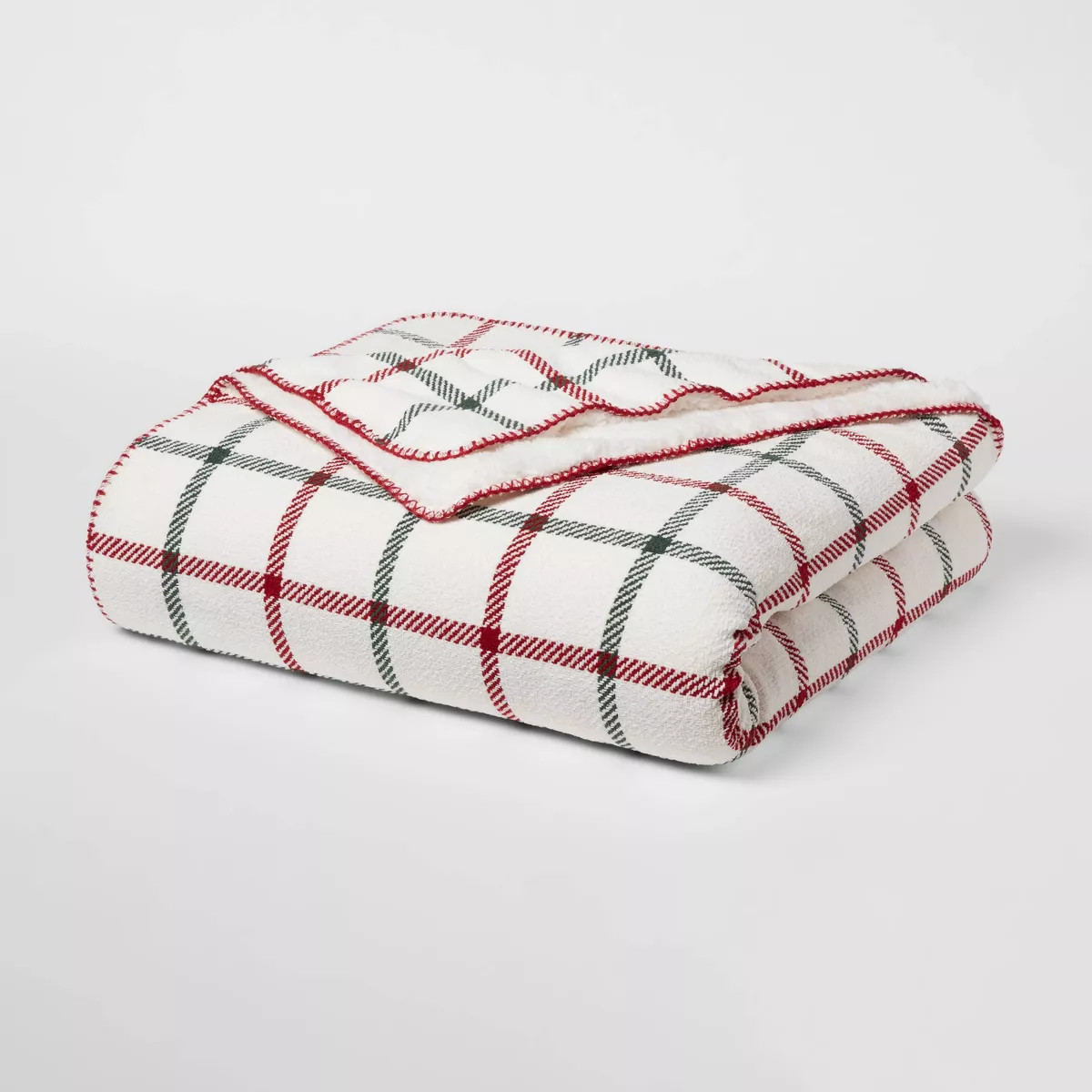 Full/Queen Plaid Bed Blanket - Threshold™ | Target
