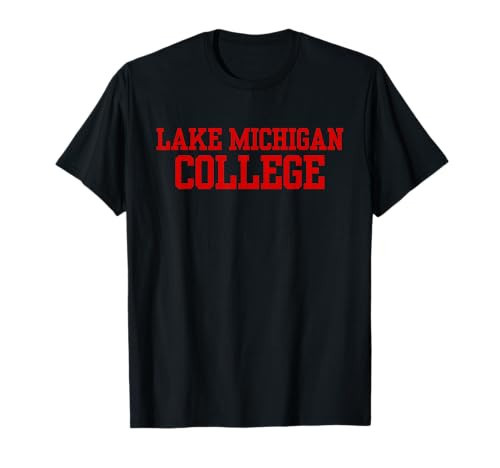 Lake Michigan College Apparel Sports Fan T-Shirt | Amazon (US)