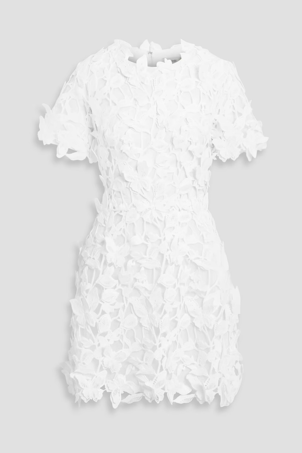Darla appliquéd guipure lace mini dress | The Outnet (US and CA)