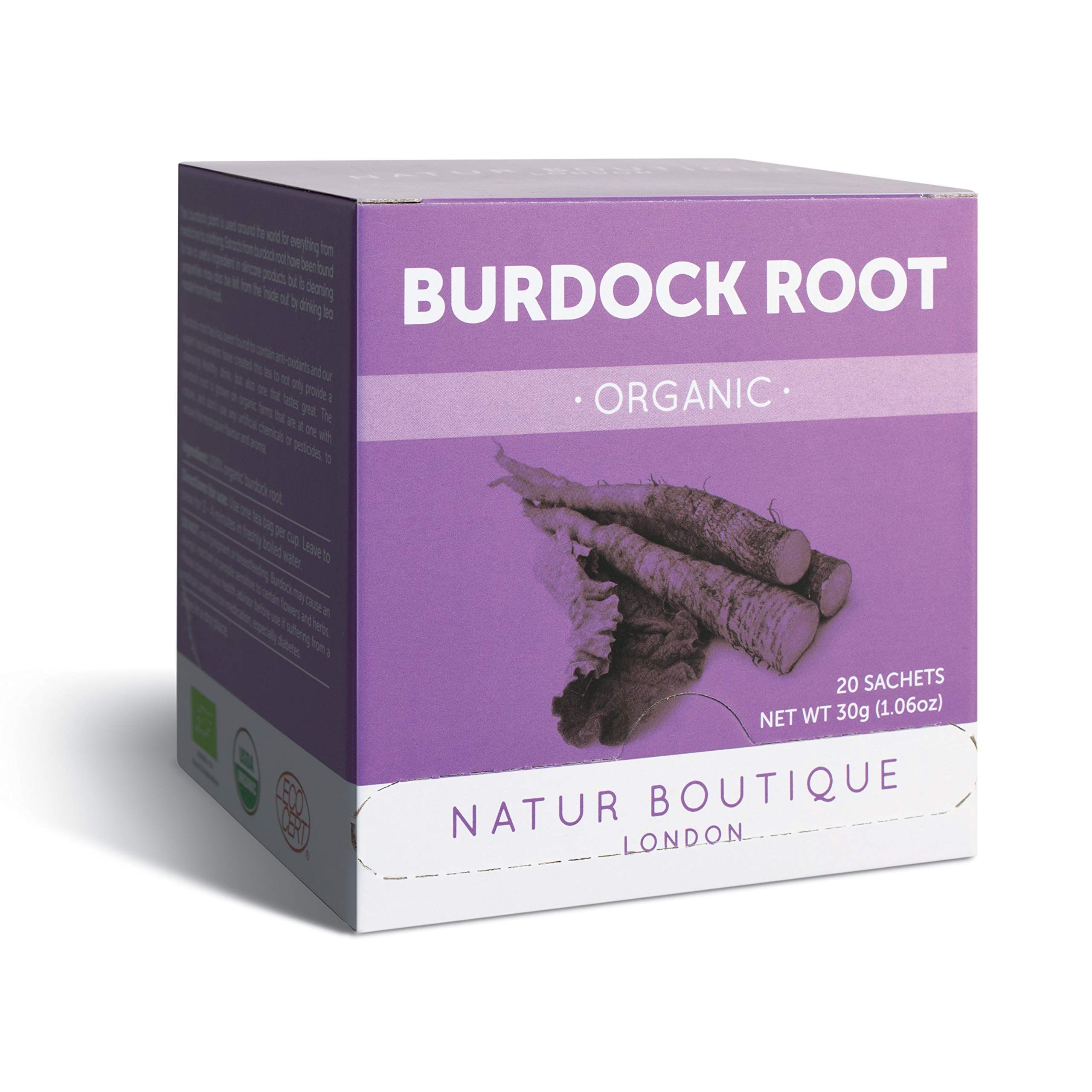 Natur Boutique Organic Burdock Root Tea, 20 sachets | Amazon (UK)