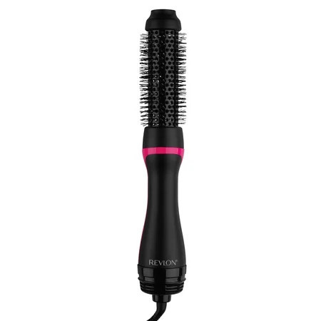 Revlon One-Step 1-1/2" Root Booster Round Hair Dryer, Black | Walmart (US)