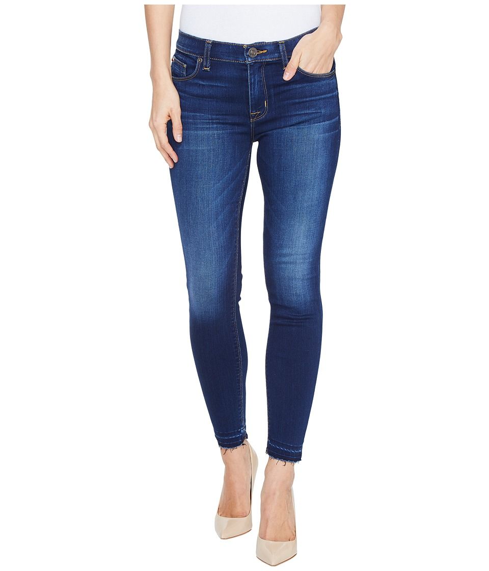 Hudson - Nico Mid-Rise Crop Skinny with Released Hem Five-Pocket Jeans in Newcomer (Newcomer) Women's Jeans | Zappos