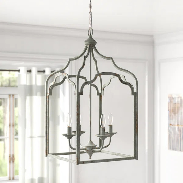 Melody 4 - Light Lantern Square / Rectangle Chandelier | Wayfair North America