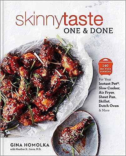 Skinnytaste One and Done: 140 No-Fuss Dinners for Your Instant Pot®, Slow Cooker, Air Fryer, She... | Amazon (US)
