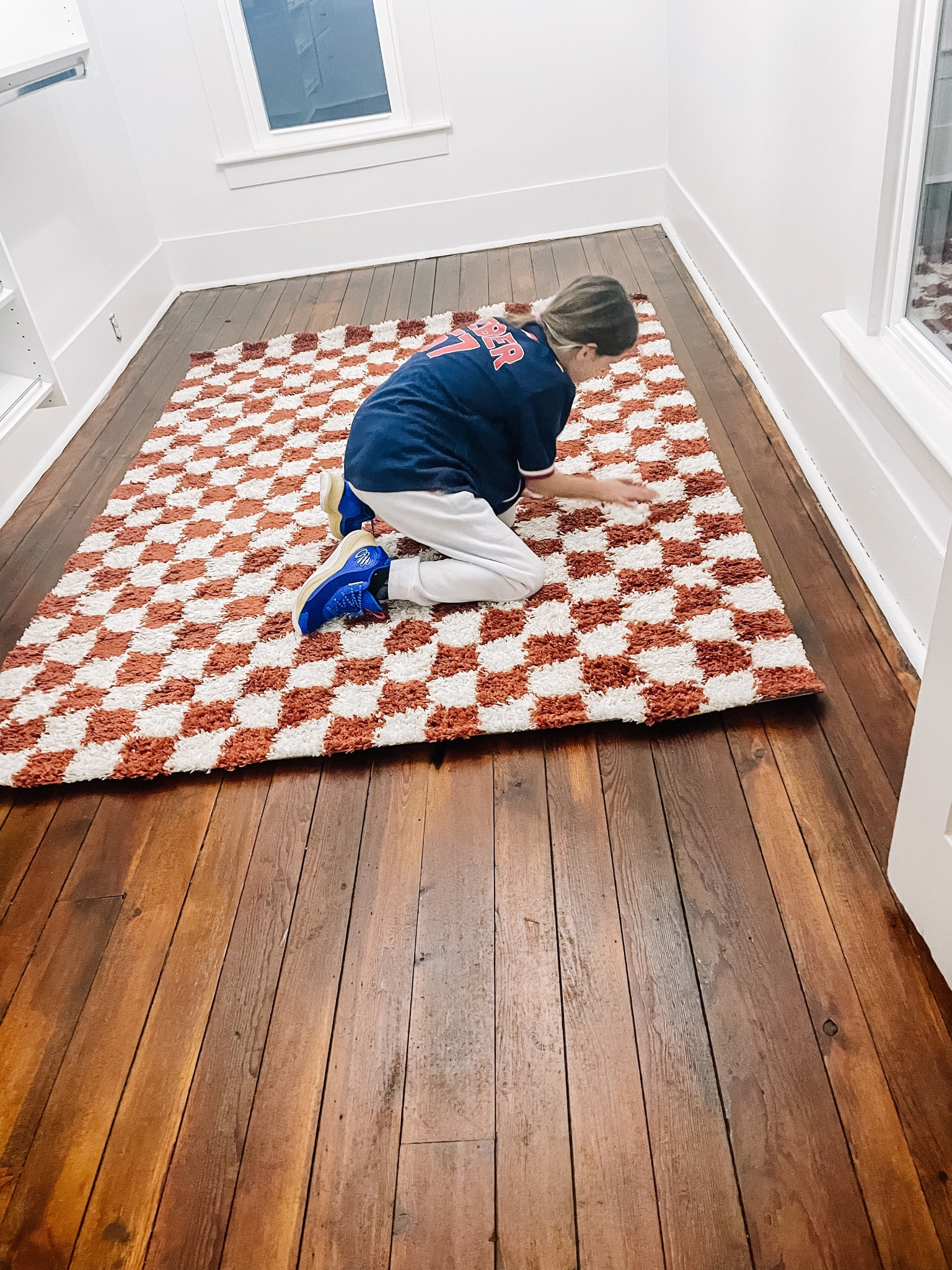 When we remodeled our 1900
Farmhouse we needed closets!
This system was the simplest to install:)  Follow our journeys on IG @nichenn_oh #checkeredrug #closetdesign #walkinclosetoffice

#LTKhome #LTKstyletip