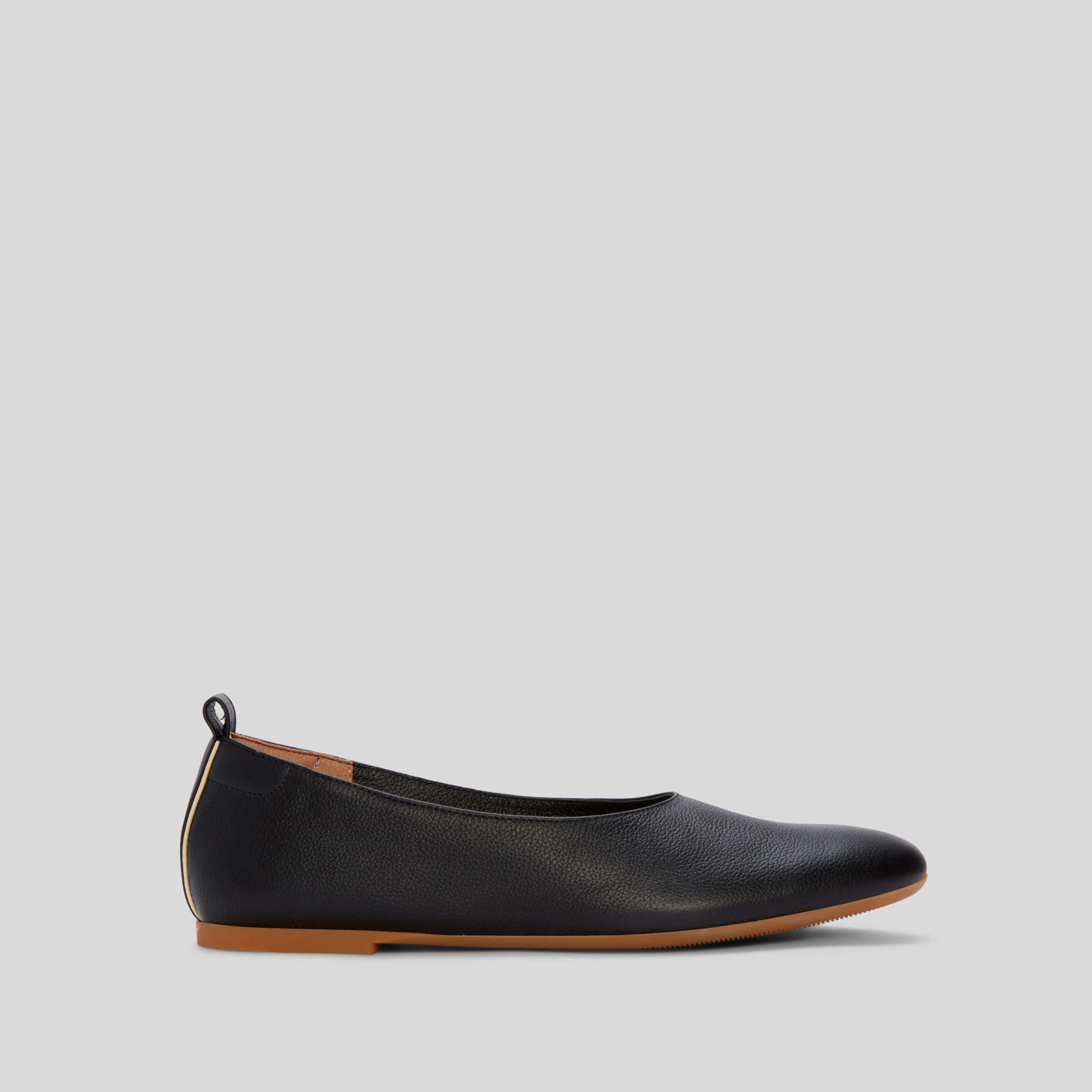 Women's Italian Leather Ballet Flat by Everlane in Black, Size 6 | Everlane
