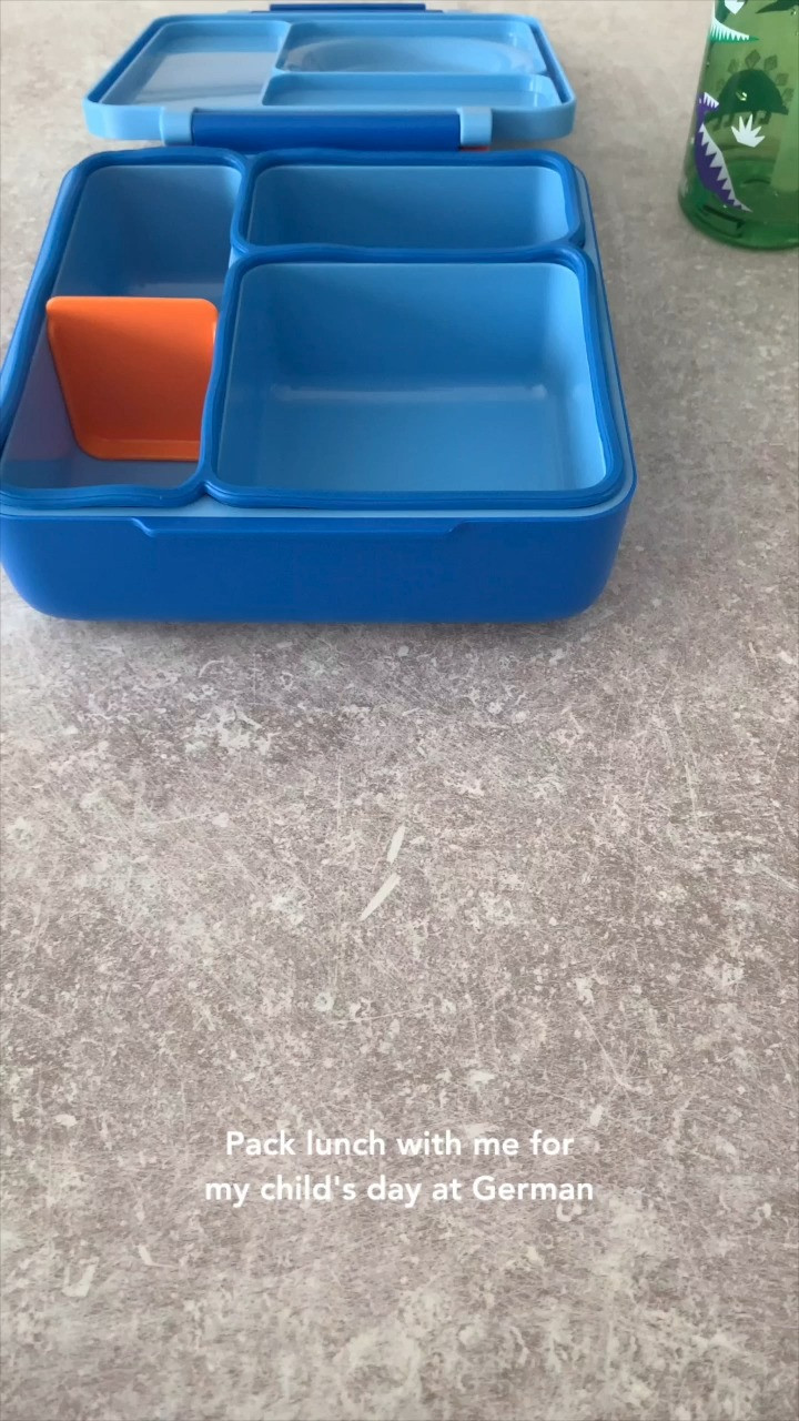 So many of you had questions about German kindi (aka kindergarten/preschool), and I promise I’ll explain what it is and isn’t in a future video. For now, here’s a peek at what I packed today—it’s a quick one!⁠
⁠
* Leftover burrito (made by my husband—thank you, private chef #2 😂)⁠
* Tortilla chips⁠
* German apple sauce topped with homemade granola⁠
* A few sweet, nutty snacks⁠
⁠
That’s it! Simple, nourishing, and toddler-approved!⁠
⁠
What do you usually pack for your little one’s lunch? I’d love to trade ideas and keep this series helpful!⁠
⁠
#LunchBoxSeries #GermanKindi #WhatMyToddlerEats #ToddlerLunchIdeas #MomLifeAbroad #LivingInGermany #LunchBoxInspo #EasyToddlerMeals #FamilyMeals #PackingLunch #ExpatMom #PreschoolLunchIdeas 

 