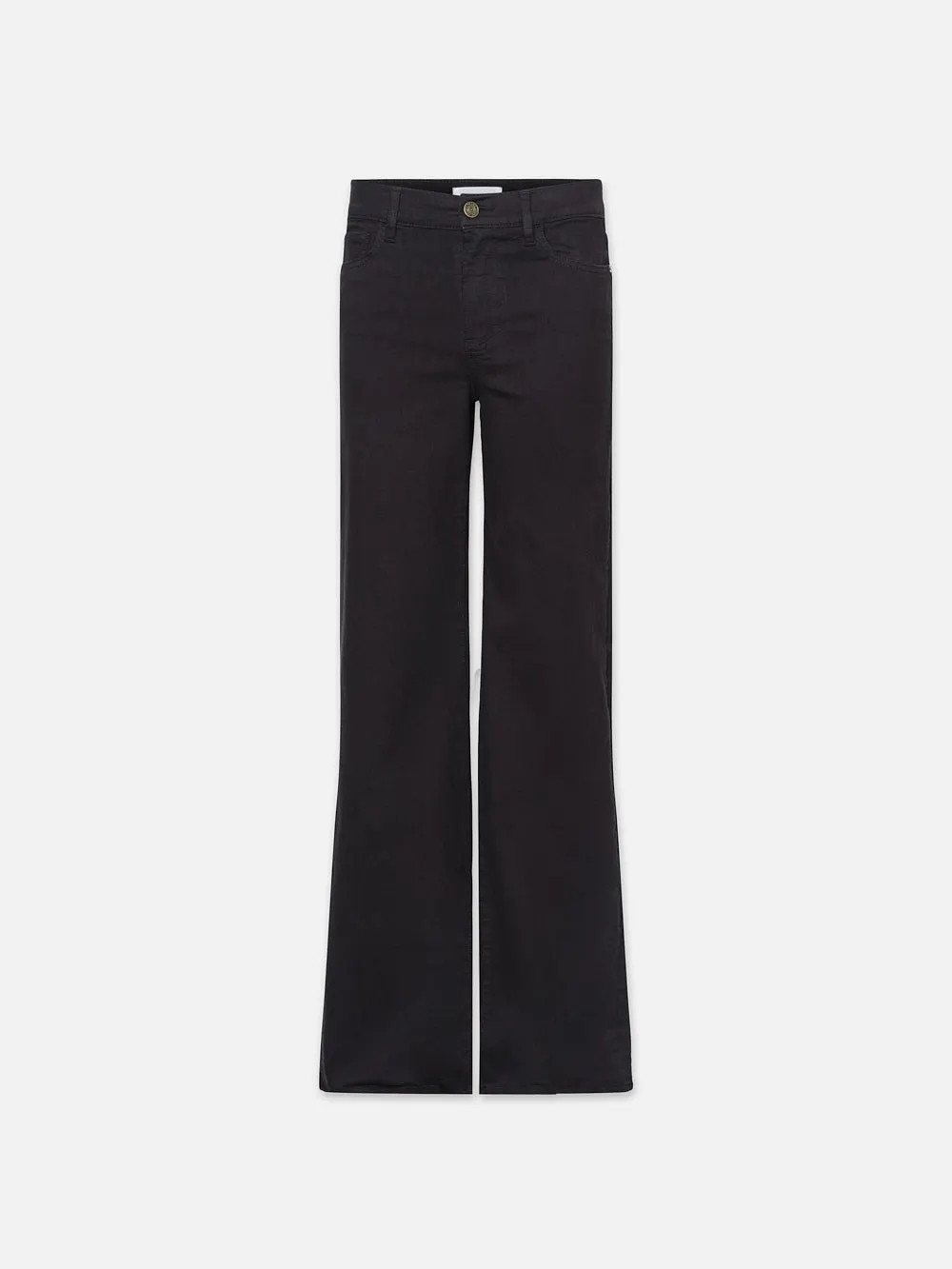 Le Slim Palazzo  in  Black | Frame Denim