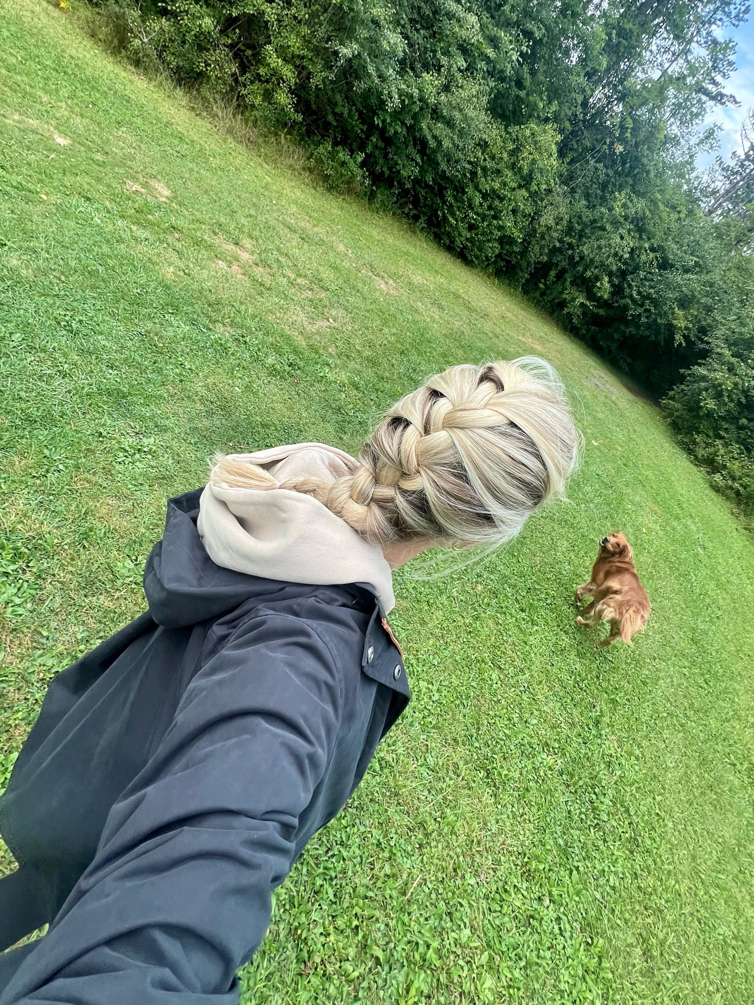 Rain jacket 
Abercrombie pop over hoodie