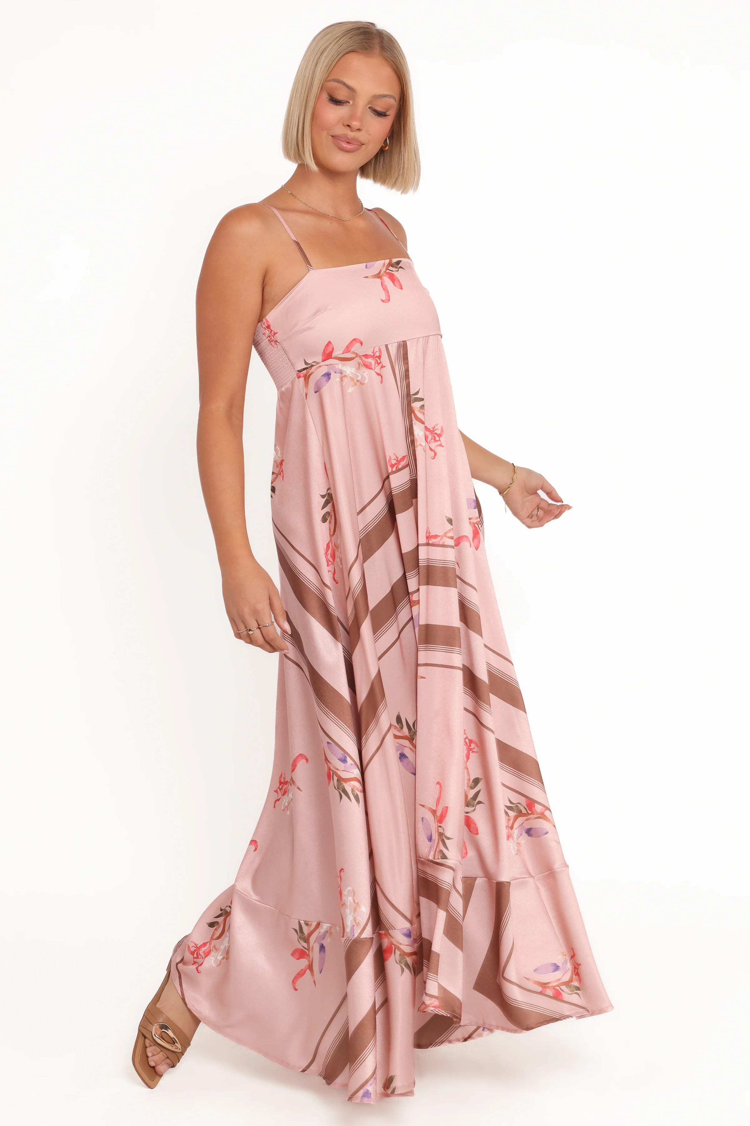 Elanor Maxi Dress - Pink Cocoa | Petal & Pup (US)