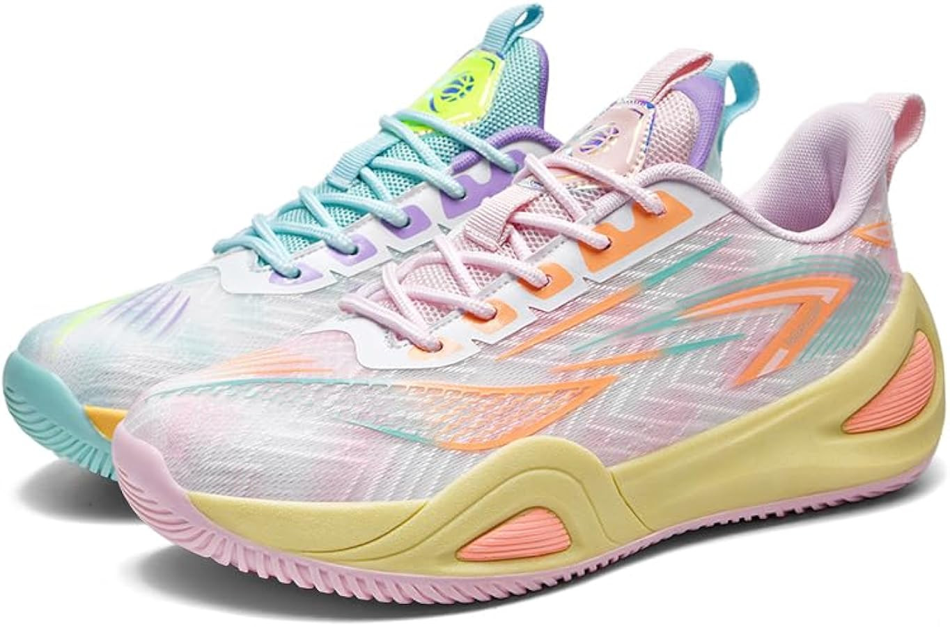 Basketball Shoes for Women and Men, Lightweight Non Slip Outdoor Sports Fashion Sneakers | Amazon (US)