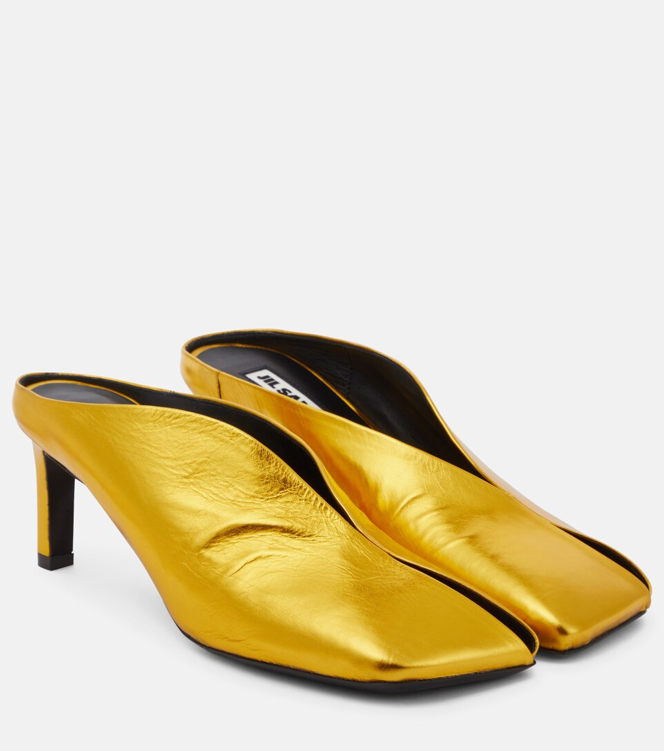 Cutout leather pumps | Mytheresa (US/CA)