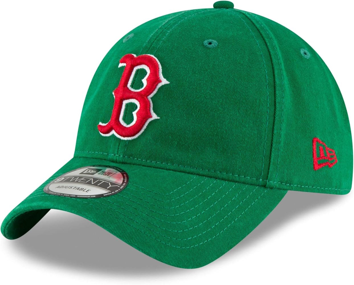 New Era Boston Red Sox 9TWENTY Kelly Green 920 Adjustable Cotton Hat Cap | Amazon (US)
