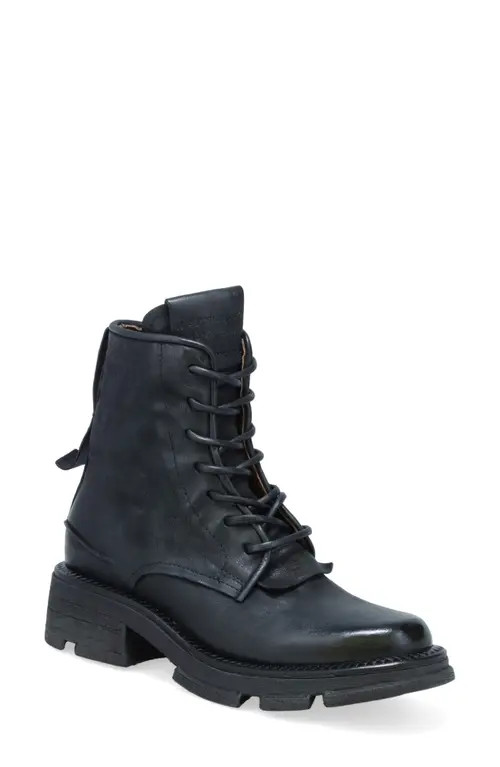 A.S.98 Lukie Combat Boot in Black at Nordstrom, Size 7.5-8Us | Nordstrom