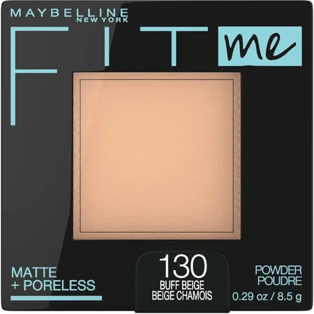 Maybelline Fit Me Matte + Poreless Pressed Powder - 130 Buff Beige - 0.29oz | Walmart (US)