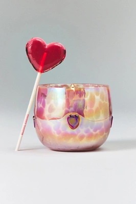 Luster Heart Fruity Vanilla & Dark Plum Valentine's Day Icon Glass Candle | Anthropologie (US)