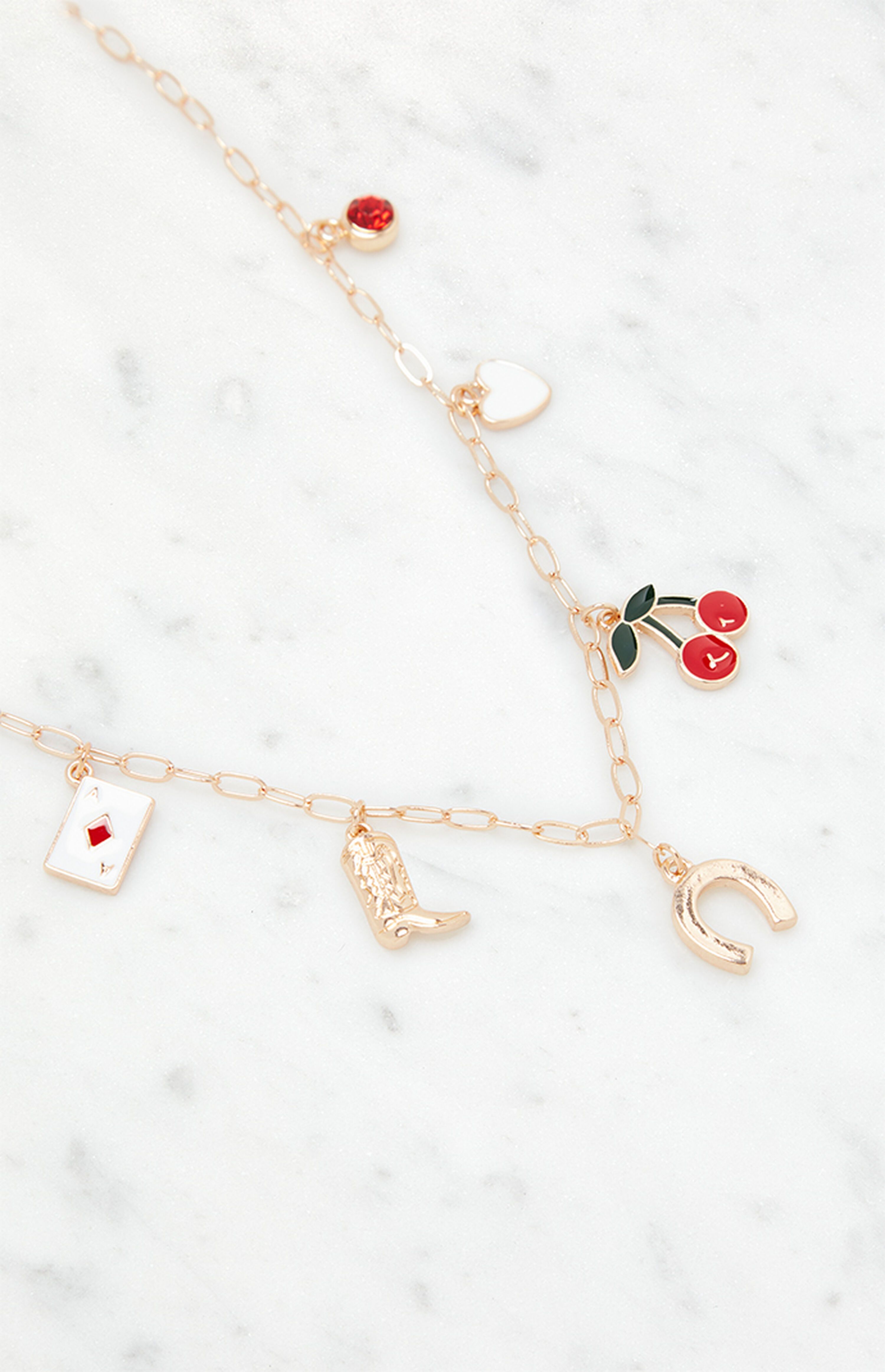 LA Hearts Western Charm Necklace | PacSun