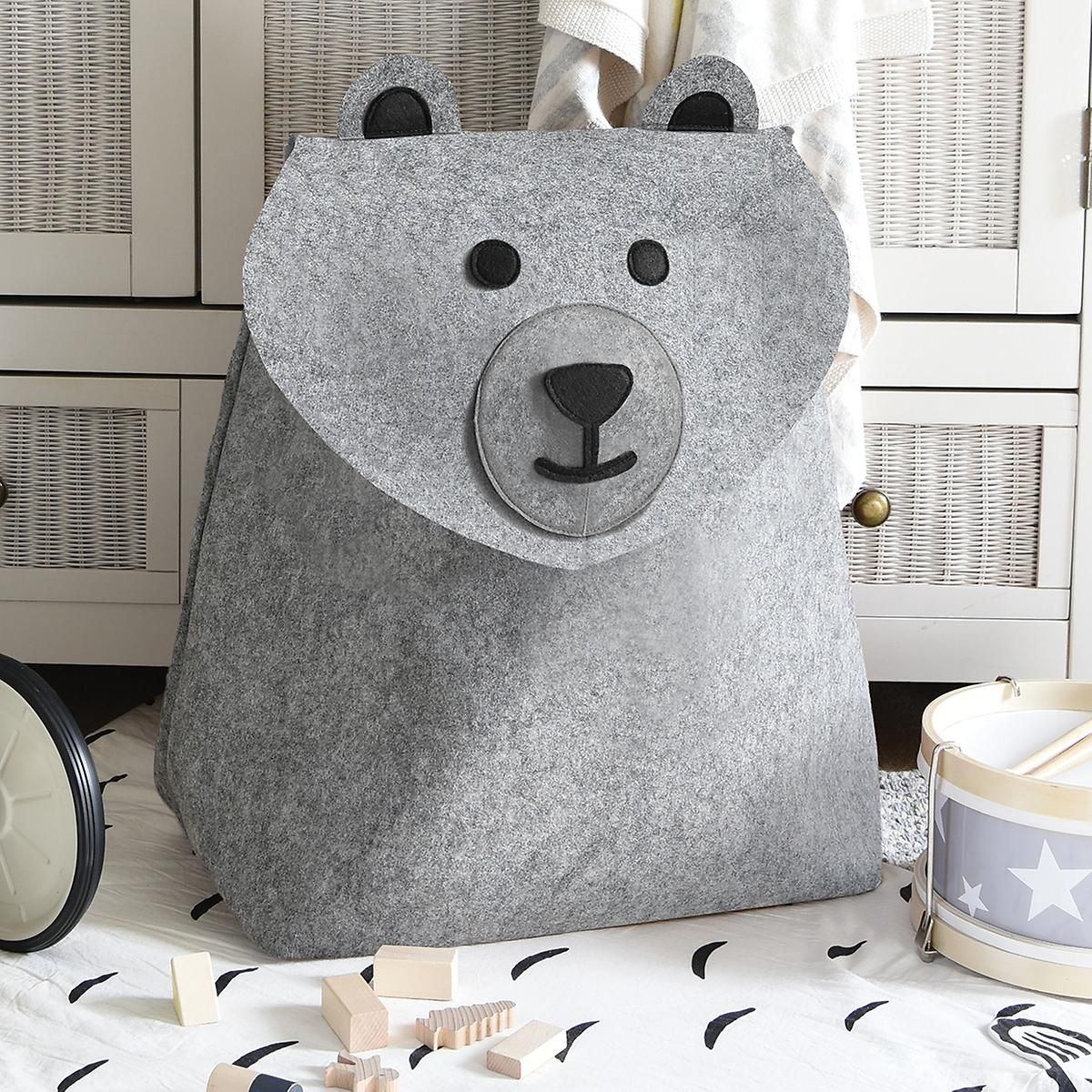 Little Stackers Bear Hamper | The Container Store