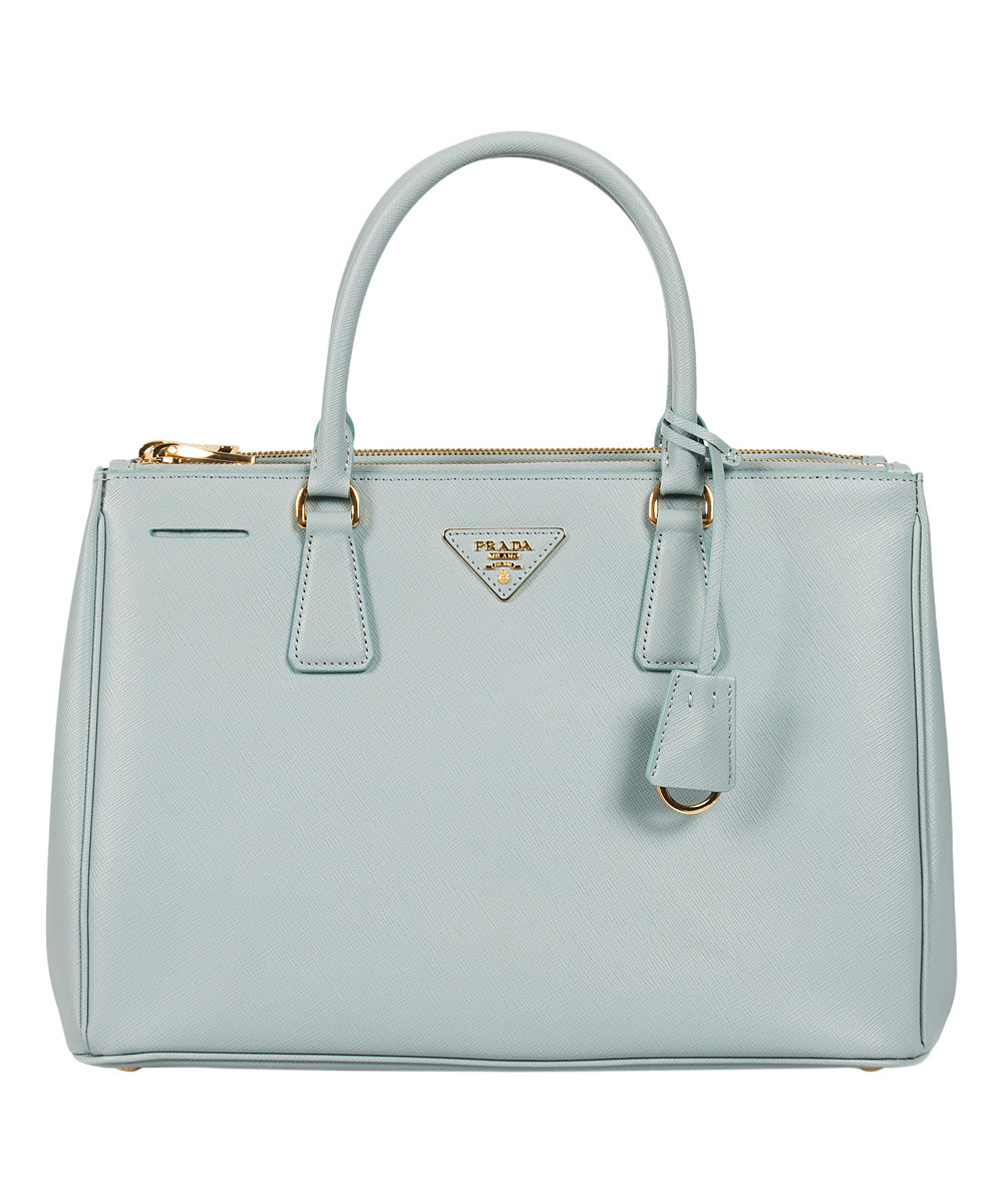 Astral Blue Leather Tote | zulily