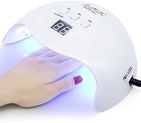 Gel UV LED Nail Lamp,LKE Nail Dryer 40W Gel Nail Polish UV LED Light with 3 Timers Professional f... | Amazon (US)
