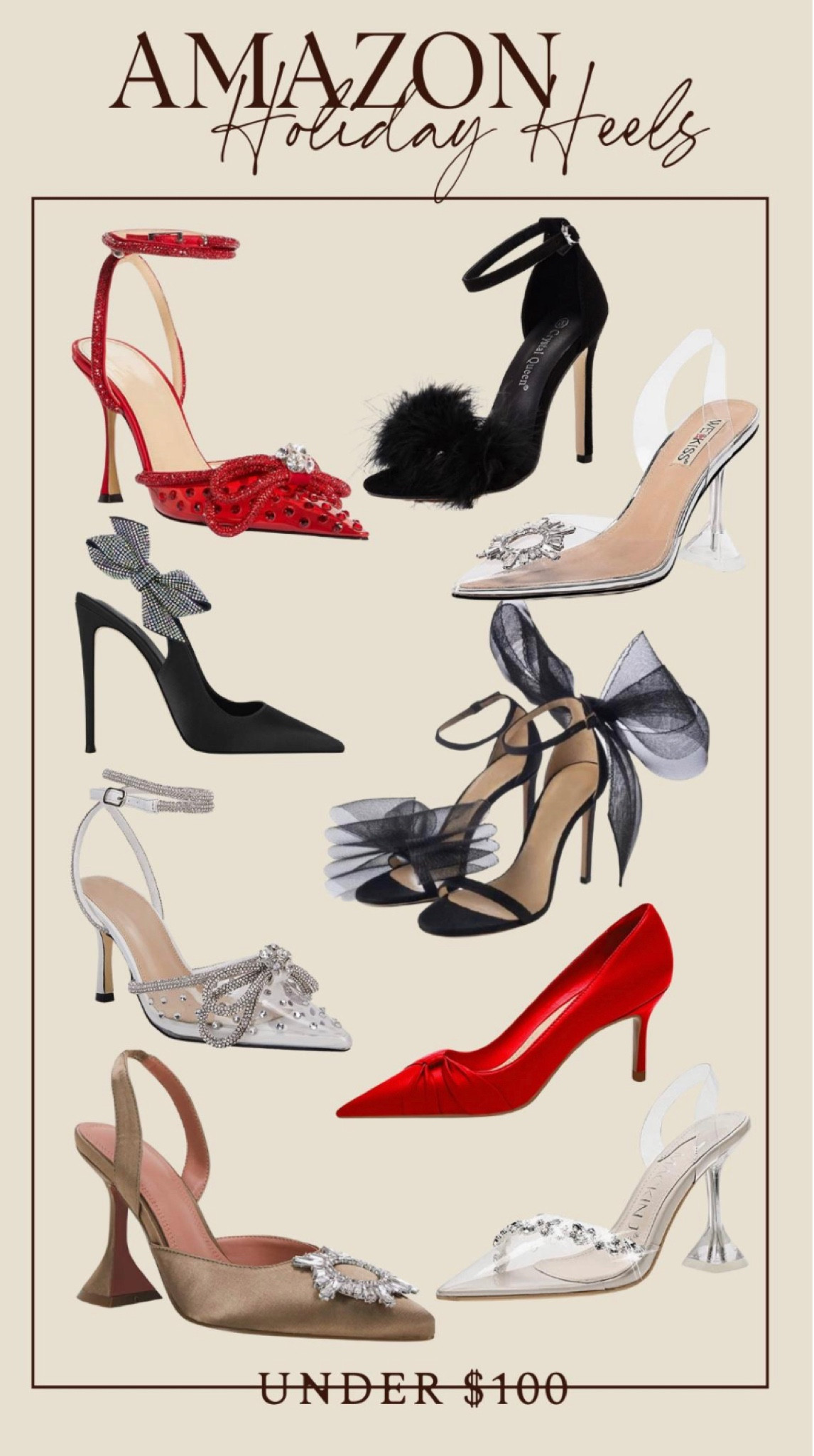 Amazon Holiday Heels

#LTKGiftGuide #LTKHoliday