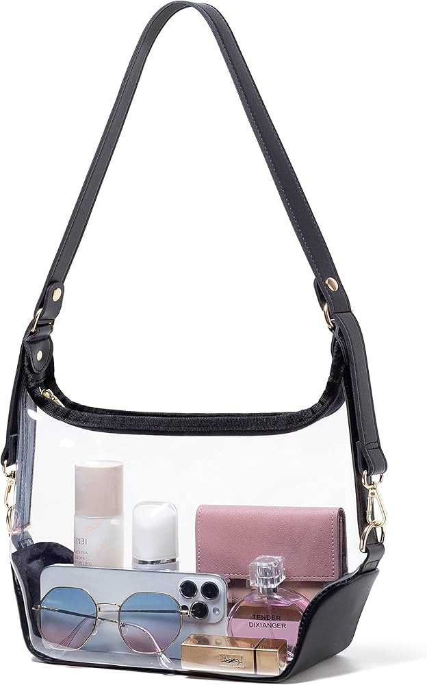 Vorspack Clear Bag Stadium Approved - Clear Purse for Women Clear Crossbody Bag for Sports Events... | Amazon (US)