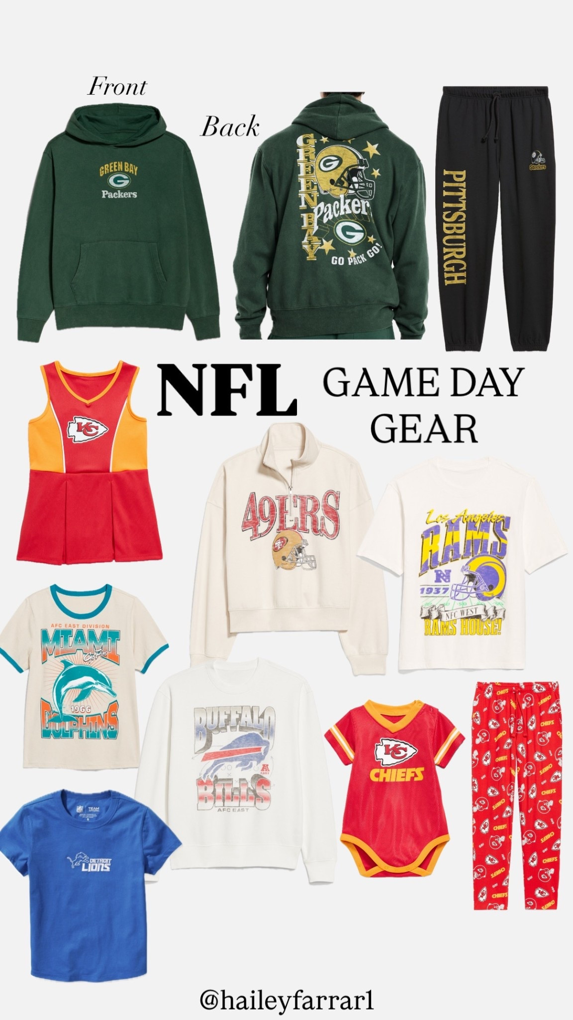 These prices are insane!
Pick from all of your NFL teams! So many cute styles for football season 🏈 game day ready! 
NFL, football, kc chiefs, chiefs, football season, Kansas City, Kansas City Chiefs, Patrick mahomes, Travis kelce, Taylor swift, Taylor swifts fiancé, 


#LTKActive #LTKFindsUnder50 #LTKSaleAlert