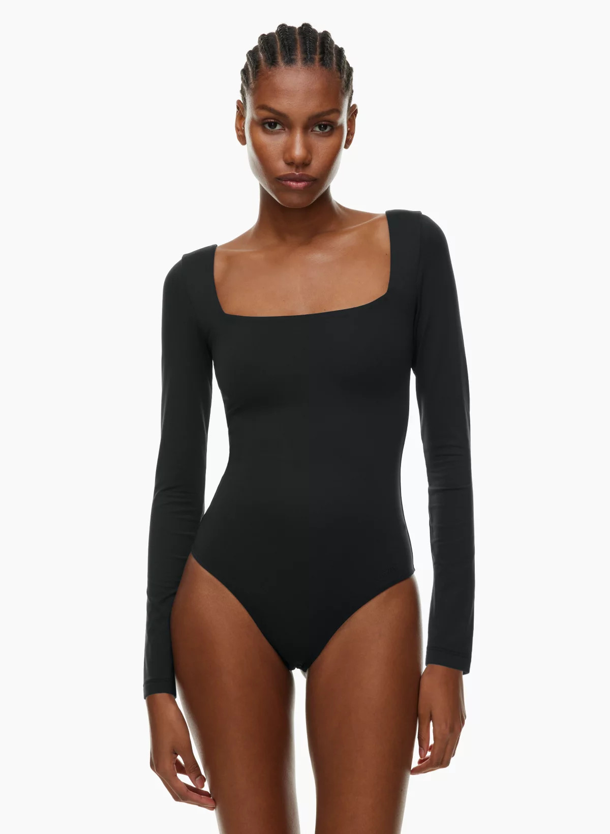 CONTOUR SQUARENECK LONGSLEEVE BODYSUIT | Aritzia