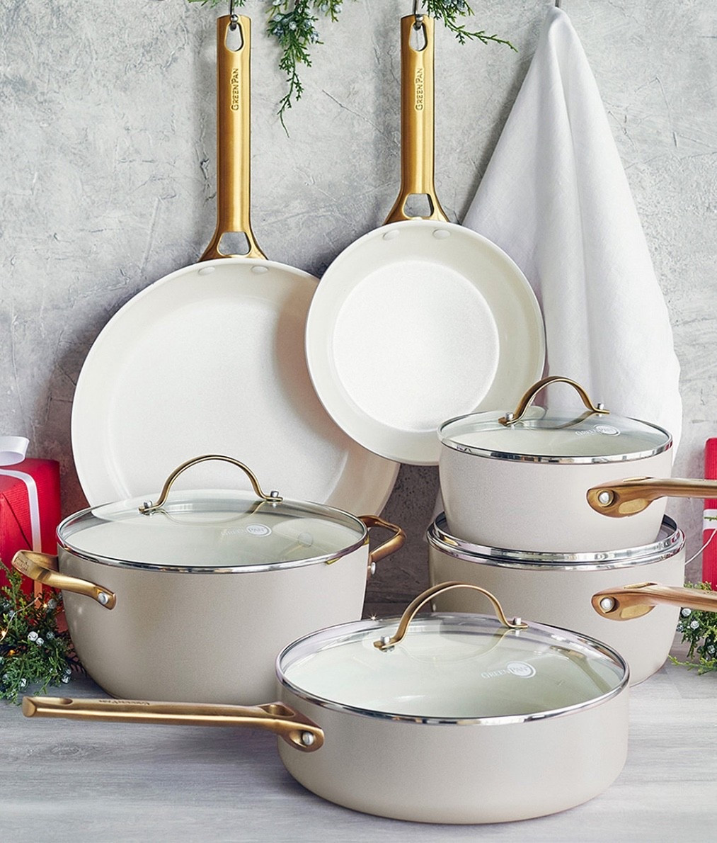 60 percent off GreenPan set from Macys! Non stick and non toxic. 

#LTKSaleAlert #LTKCyberWeek #LTKHome