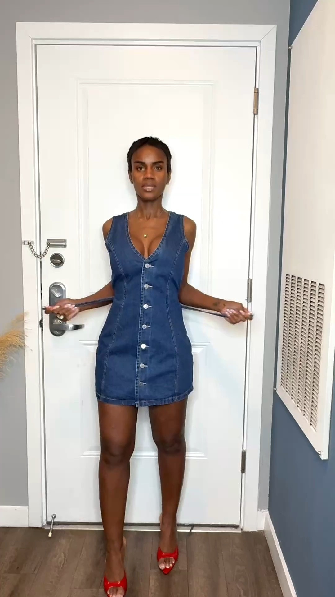 The denim mini

#LTKgrwm #LTKootd #LTKU