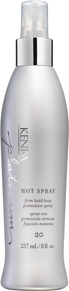 Kenra Platinum Hot Spray 20 | Heat Protection Styler | Long-Lasting, Firm Hold | Adds Vibrant Shi... | Amazon (US)