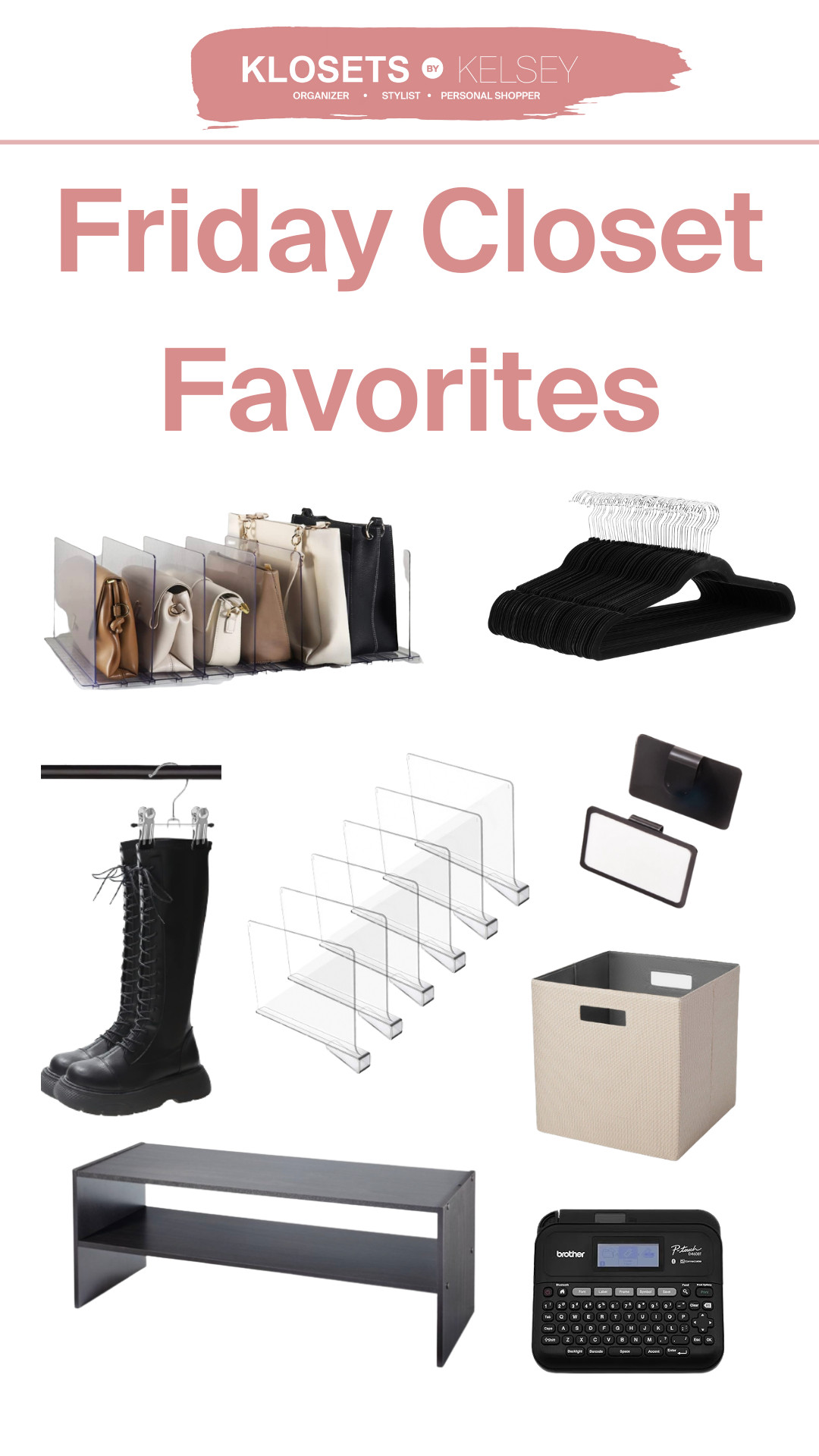 Closet must-haves to keep your space organized & stylish! ✨ 

From sleek velvet hangers to game-changing purse organizers and boot clips, these favorites will take your closet to the next level.
.
.
. 
#ClosetGoals #FridayFavorites #LTKFinds 

 

#LTKHome #LTKStyleTip #LTKFamily