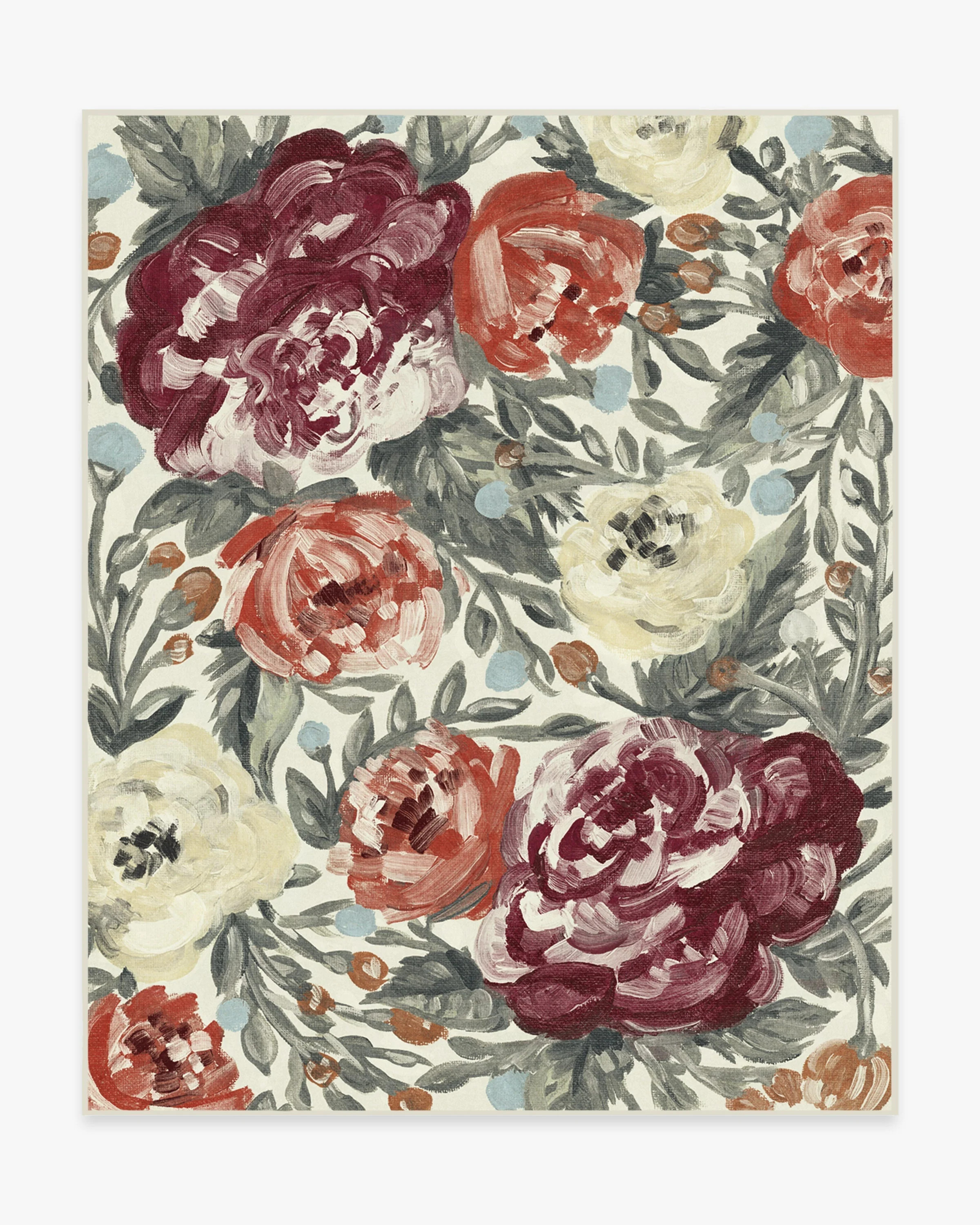 Camellia Currant Rug | Ruggable