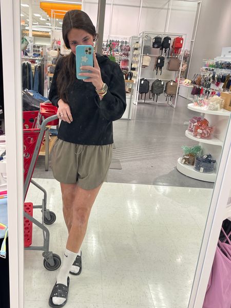 Women’s sandals outfit 
Socks sandals outfit inspo 
Casual summer outfit inspo
Free people shorts look alike

#LTKunder50 #LTKshoecrush #LTKstyletip