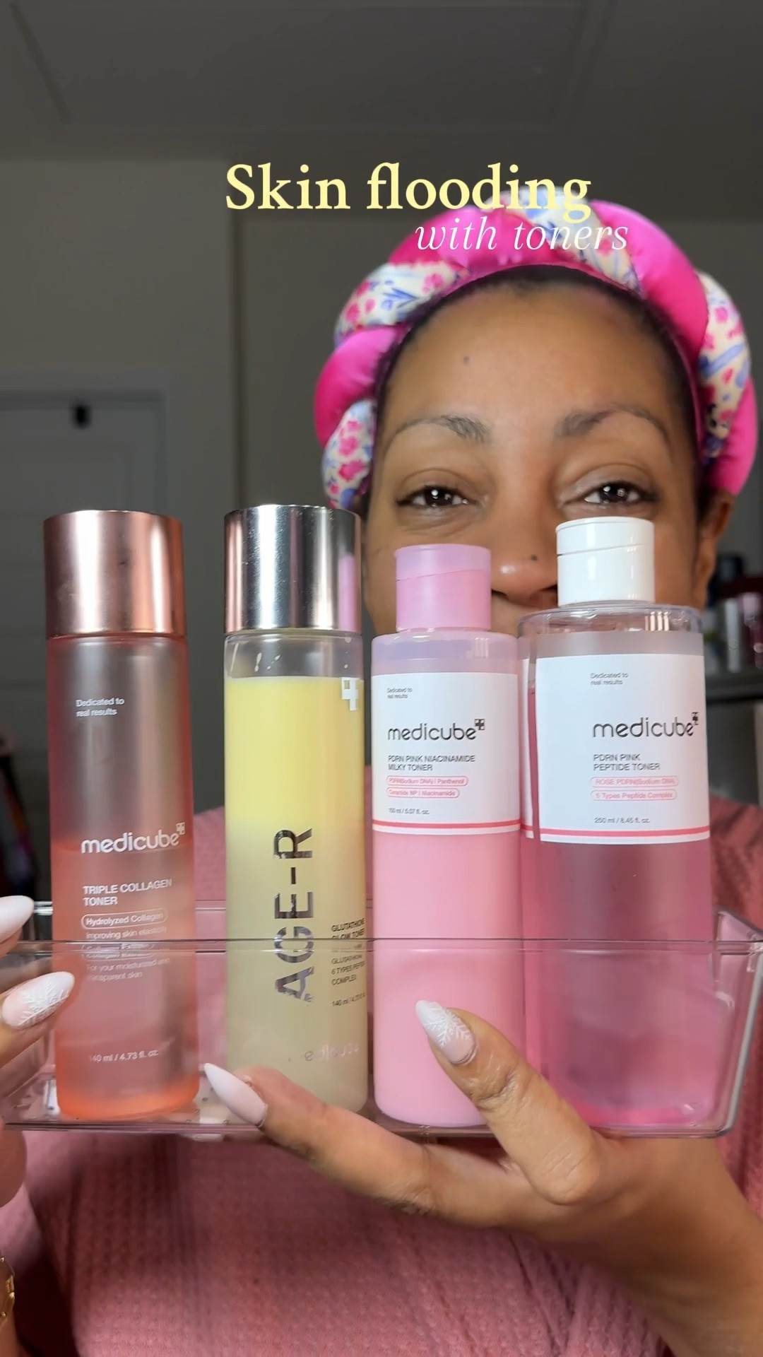 Skin flooding with toners 

#LTKOver40 #LTKBeauty