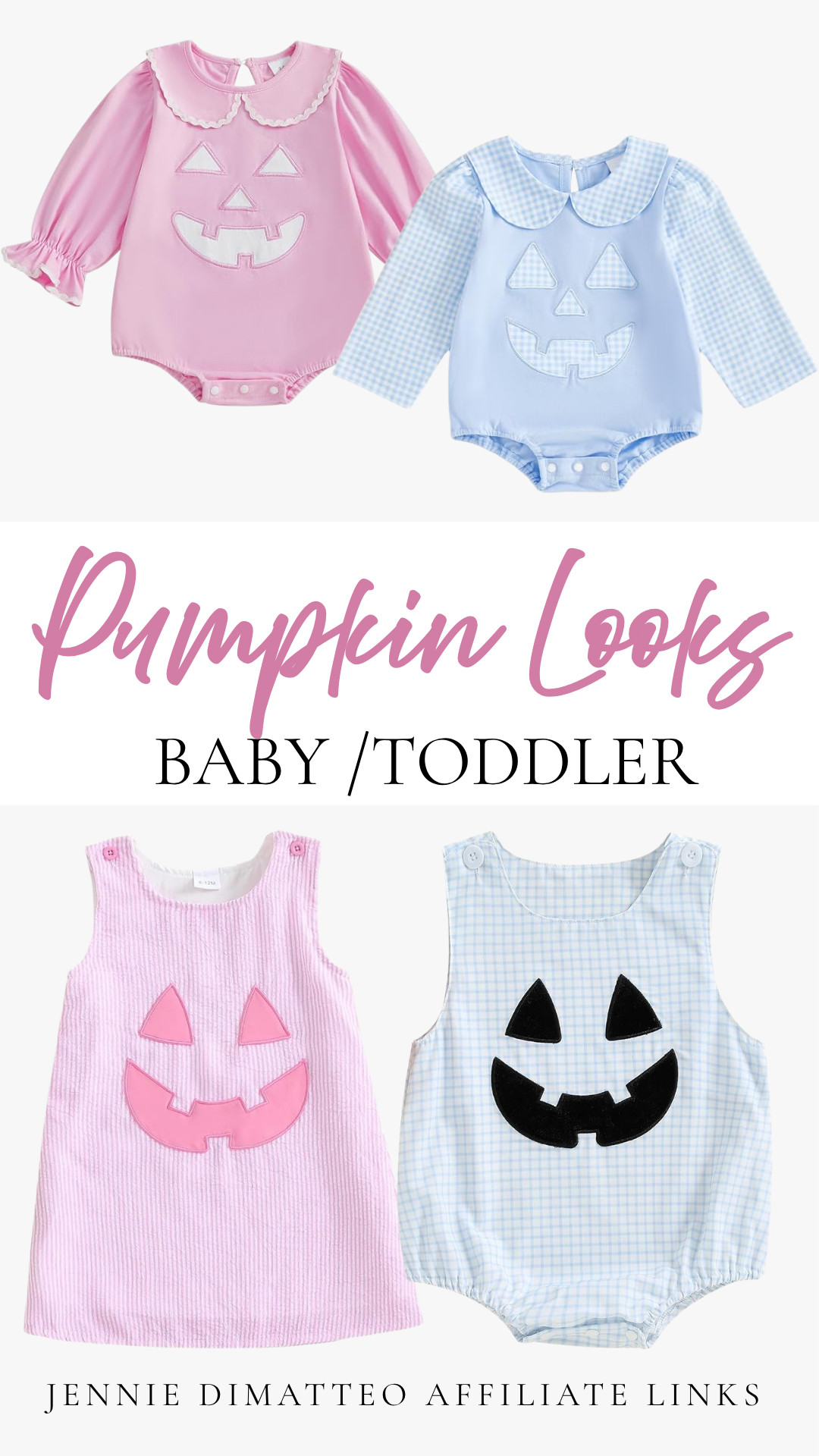 The sweetest little pumpkin looks 🎃🩷🩵 Loving these classic baby + toddler outfits for pumpkin patches, Halloween parties, and all the cute fall moments!

#PumpkinOutfits #BabyHalloween #ToddlerHalloween #BabyStyle #ToddlerStyle #KidsFallFashion #HalloweenOutfits #PumpkinSeason #FallKidsStyle #HalloweenFashion #LTKBaby #LTKKids #ShopLTK
 

 #LTKootd #LTKBaby #LTKKids