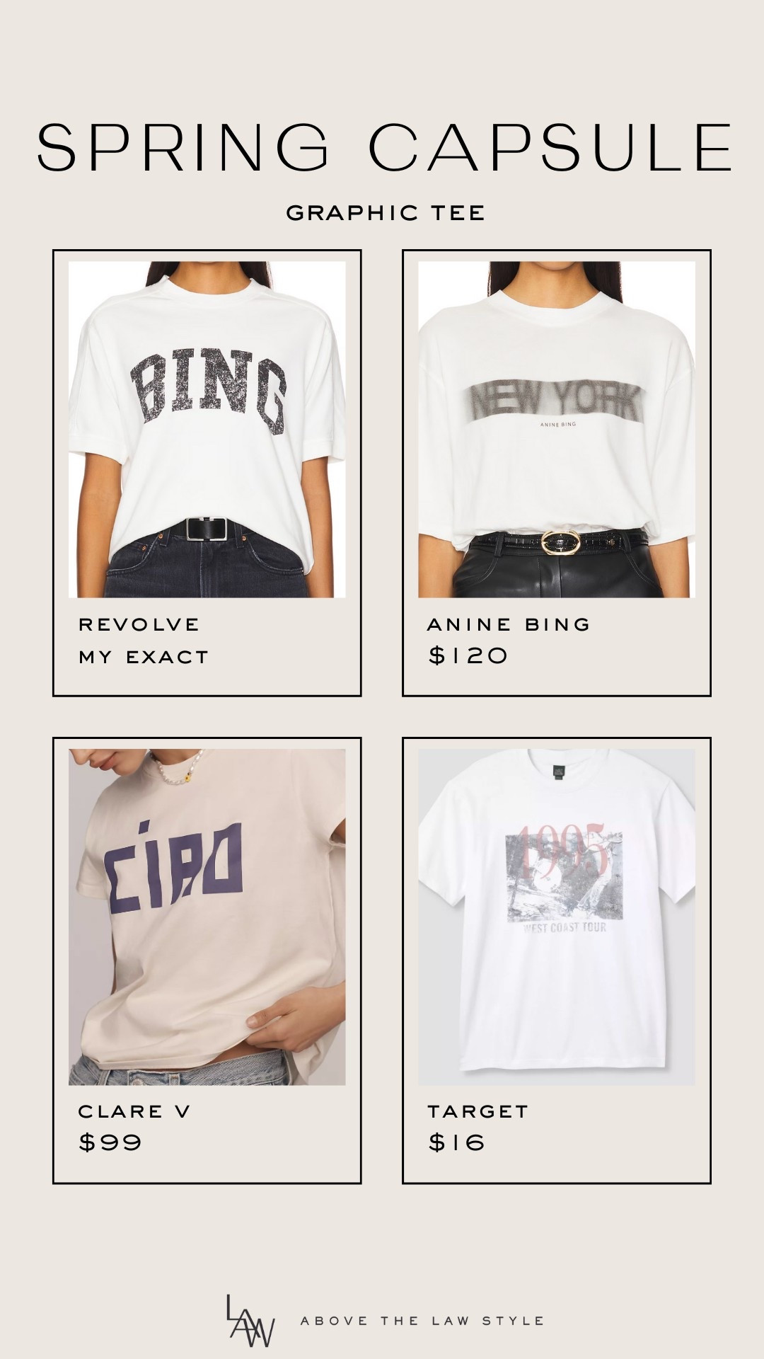 Spring Capsule: Graphic Tee

#LTKStyleTip #LTKFindsUnder50 #LTKFindsUnder100