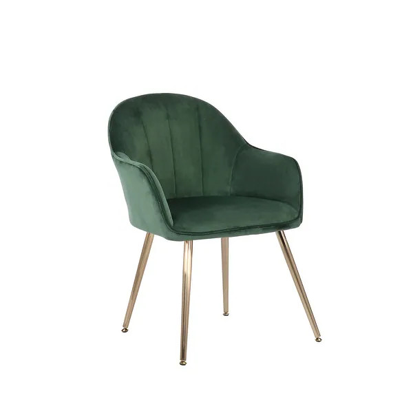 Carson Carrington Tavelsrum Velvet Dining Room Chair - Green | Bed Bath & Beyond