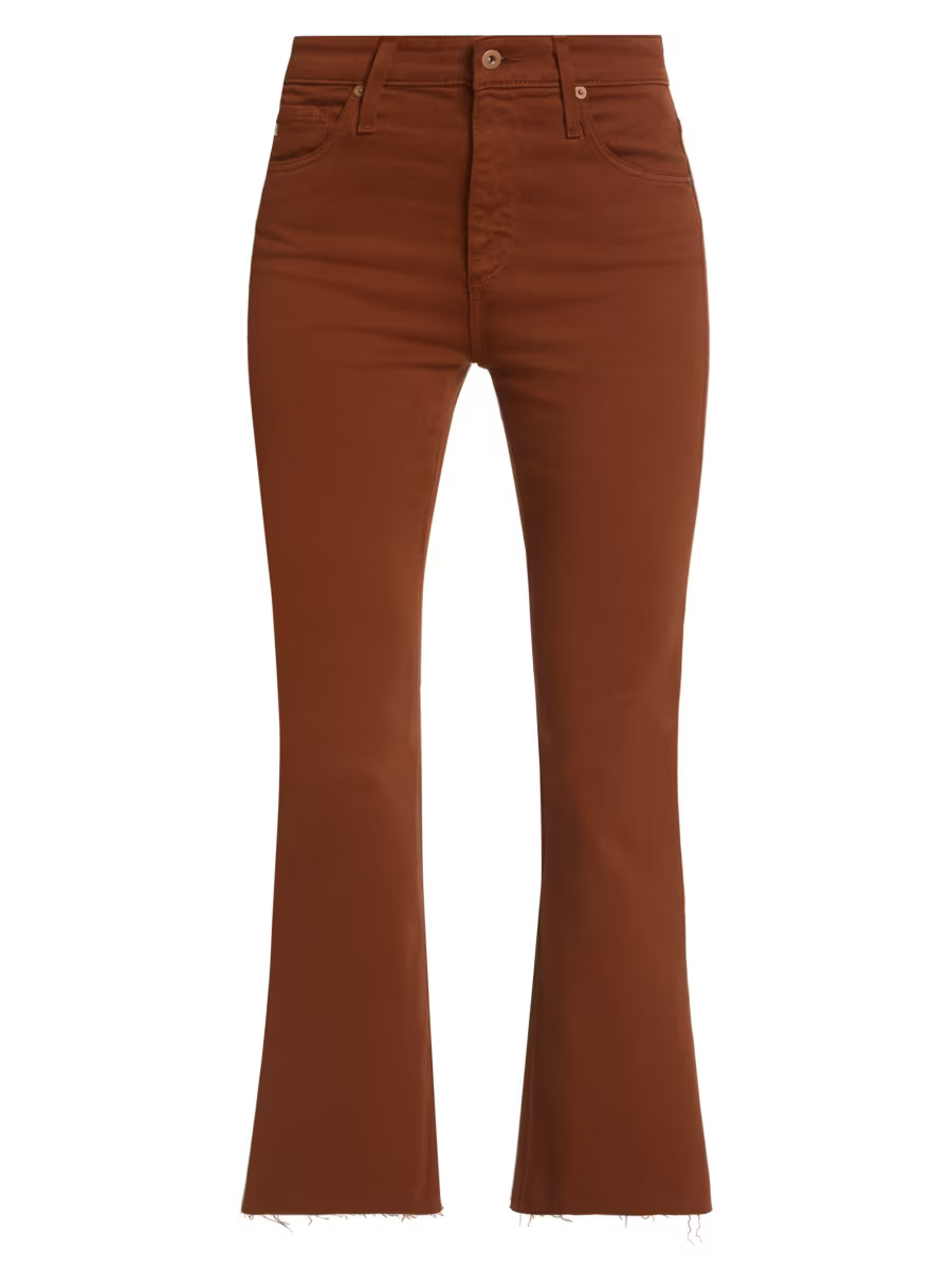 Farrah Cropped Bootcut Jeans | Saks Fifth Avenue