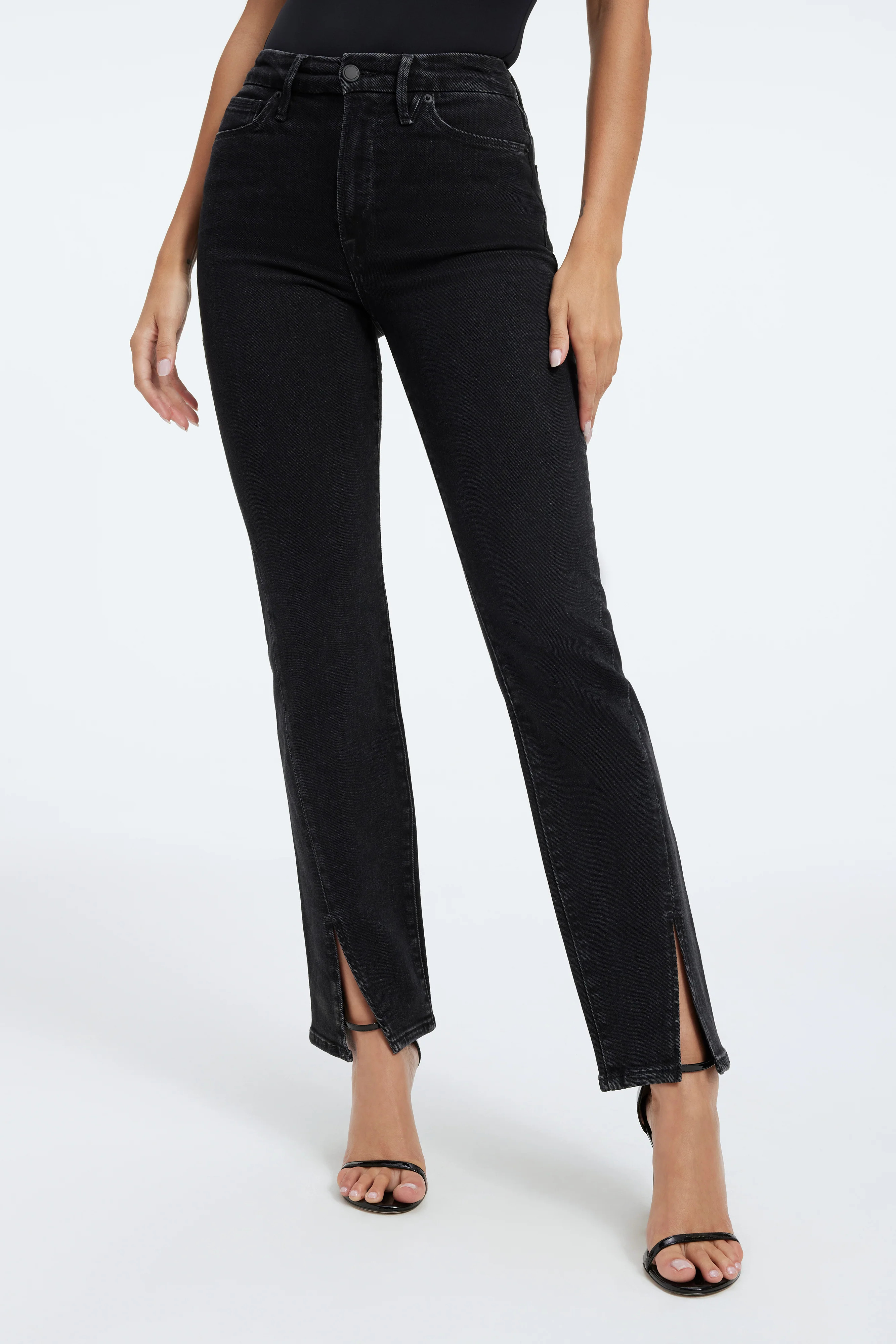 GOOD BOY JEANS | BLACK295 | Good American