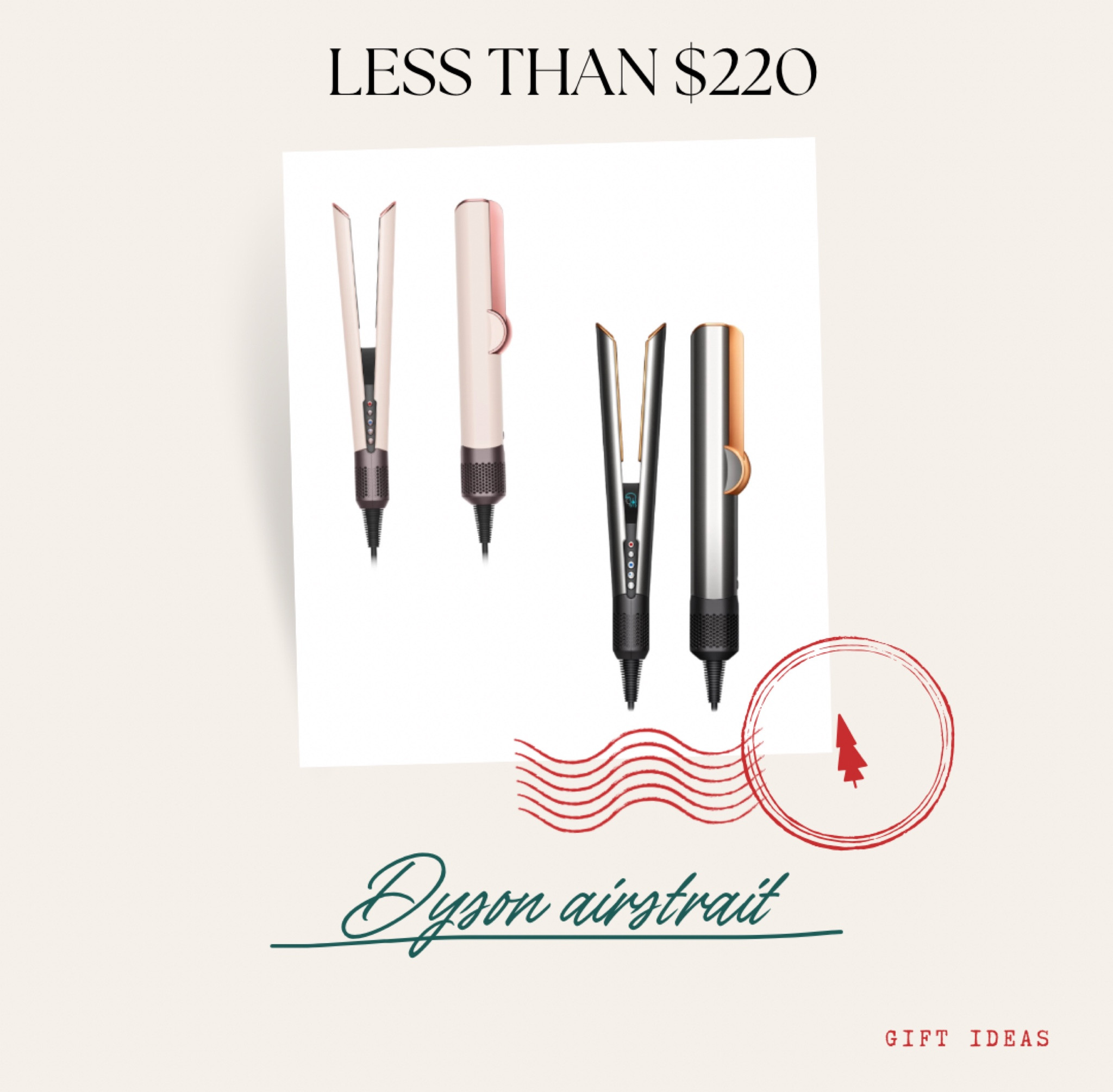 Dyson Airstrait Straightener 

#LTKGiftGuide #LTKHoliday #LTKCyberWeek