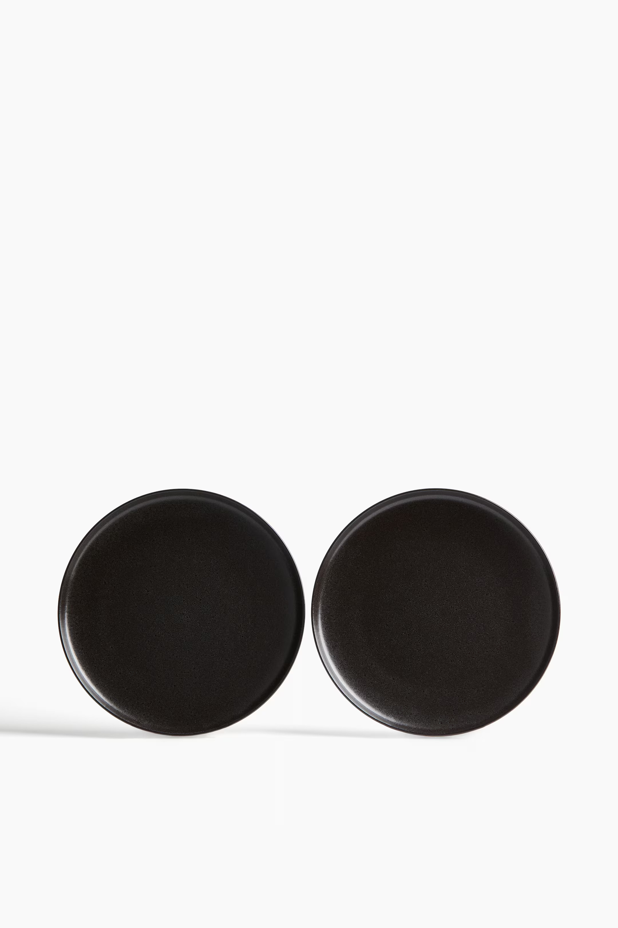 Lot de 2 grandes assiettes avec glaçure réactive | H&M (FR, IT, ES, PT, BE)